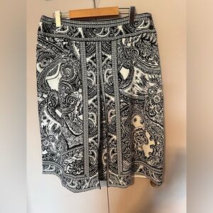 Anne Carson Paisley Skirt